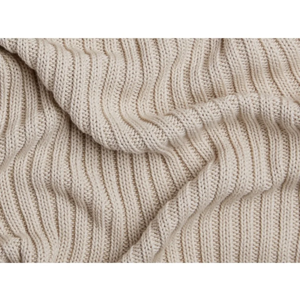 Parachute Rose Pink Knit Throw Blanket
